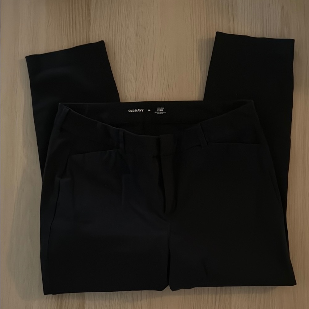 Old Navy Pixie Black Dress Pants